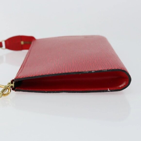 LOUIS VUITTON Epi Pochette Accessoires Pouch Red - Picture 4 of 16